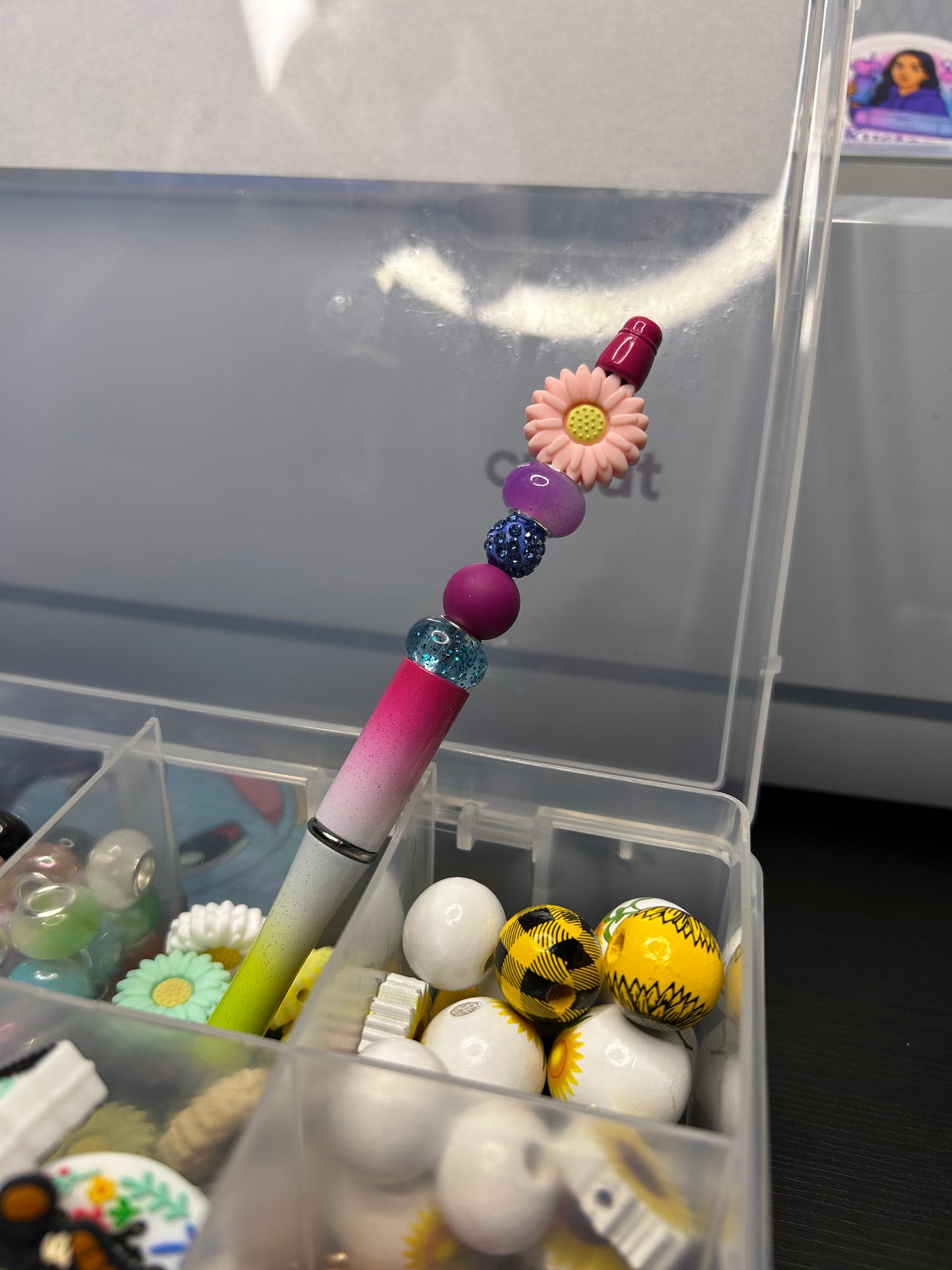 Beaded pens
