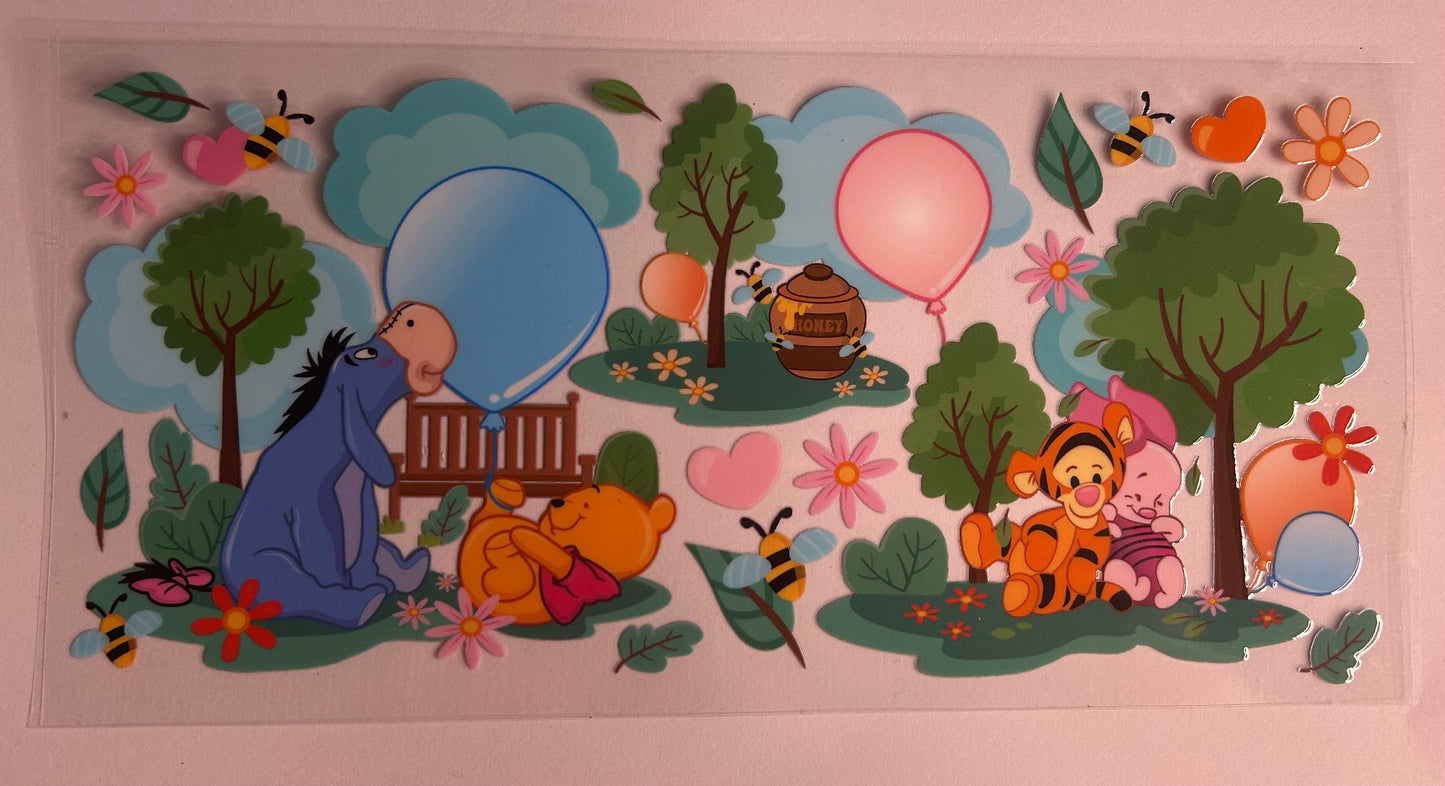 Pooh bear - park uv wrap