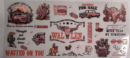 Wallen (B) uv wrap