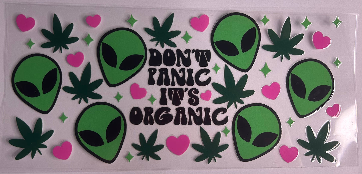Don’t panic it’s organic uv wrap