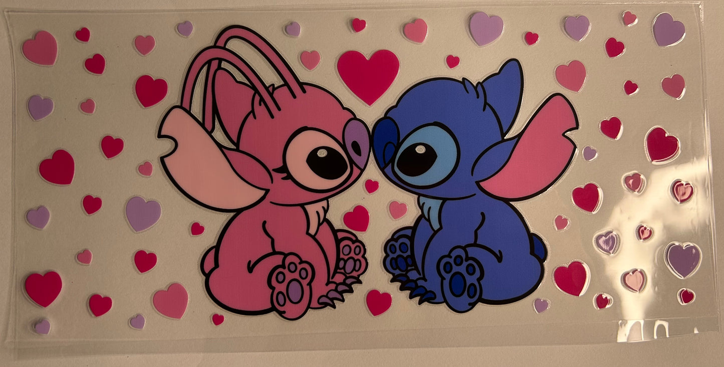 Stitch and angel (A) uv wrap