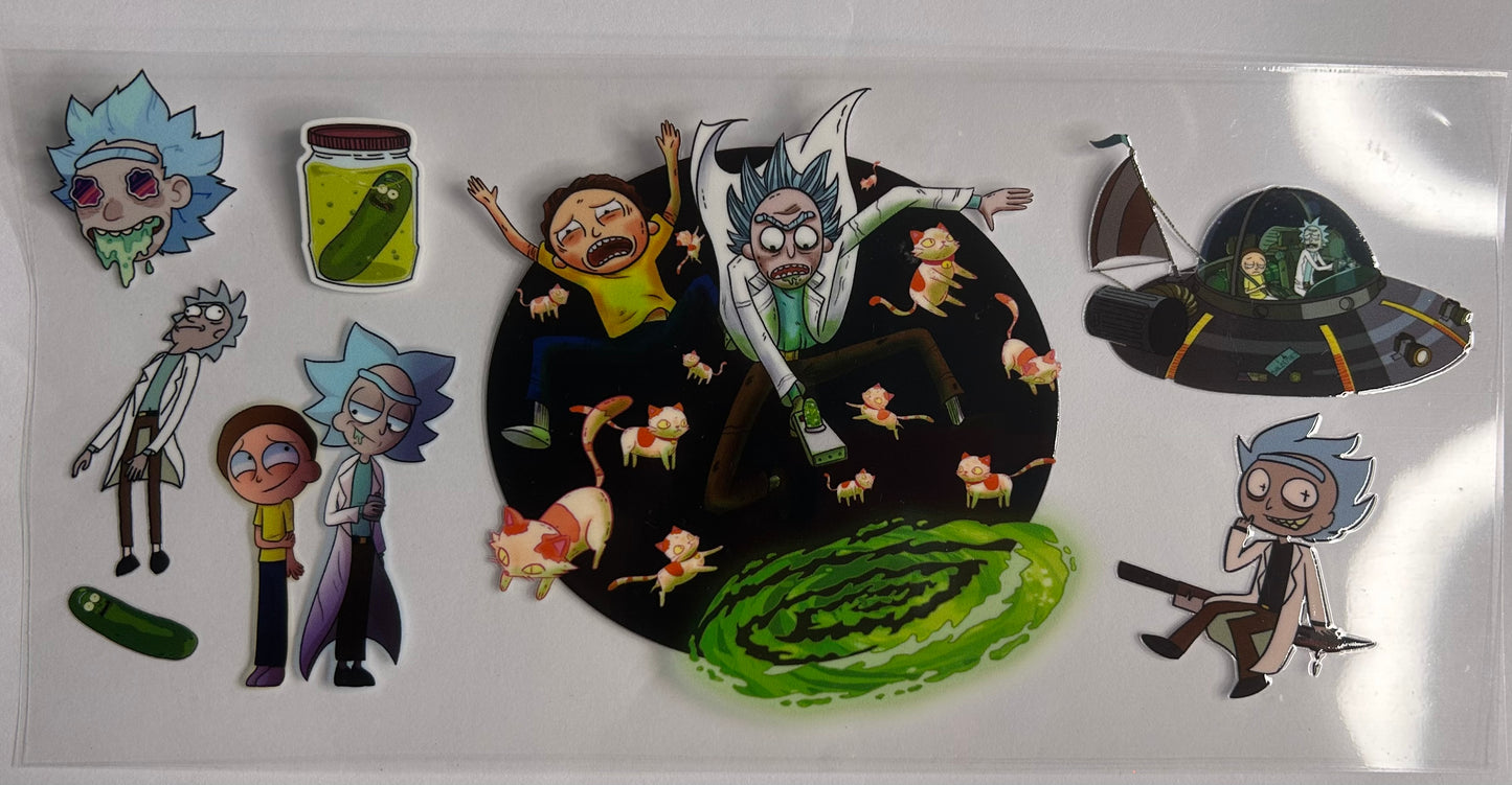 Rick and Morty uv wrap