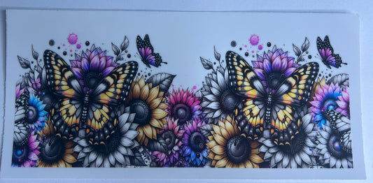 Floral butterfly (A)