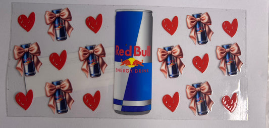 Ribbon red bull uv wrap