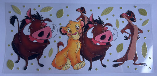 Simba & friends uv wrap