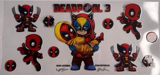 Deadpool vs wolverine uv wrap