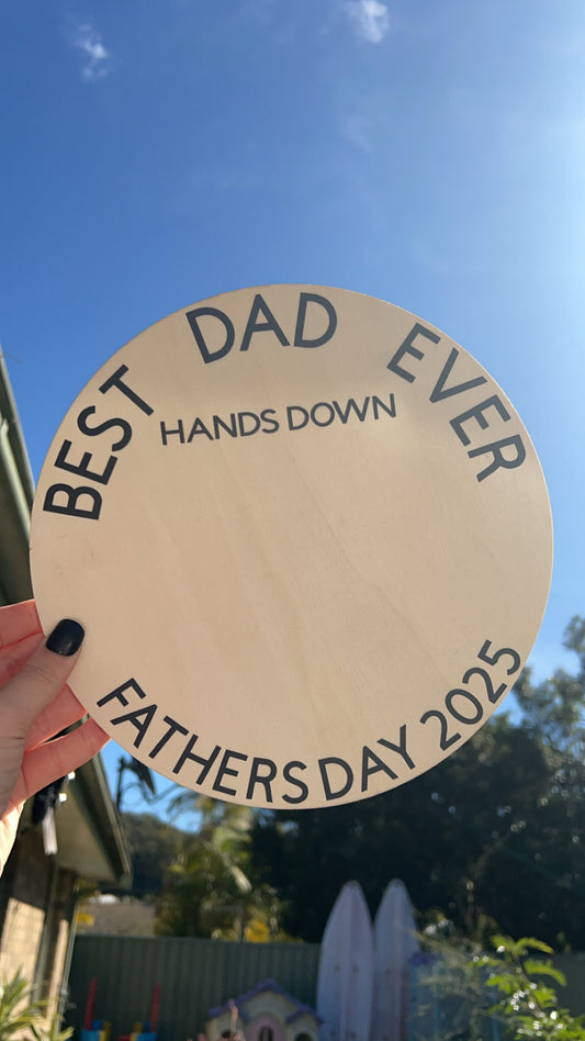 Custom wooden plaques