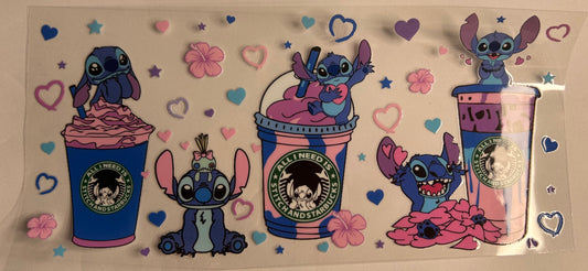 Starbucks stitch uv wrap