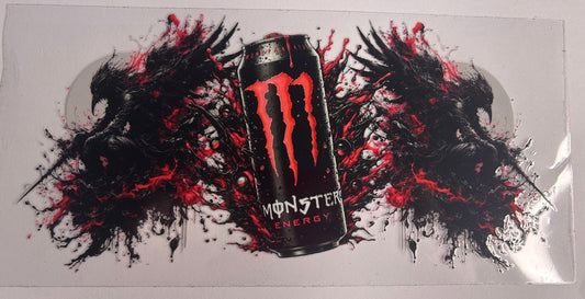 Red/black monster uv wrap
