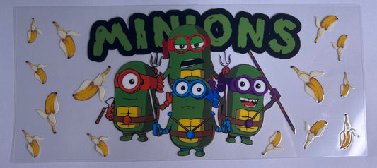Minion ninja turtles uv wrap