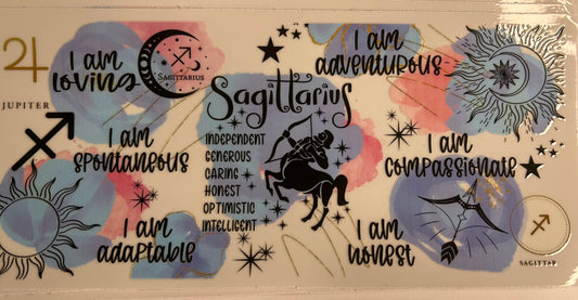 SAGITTARIUS star sign uv wrap