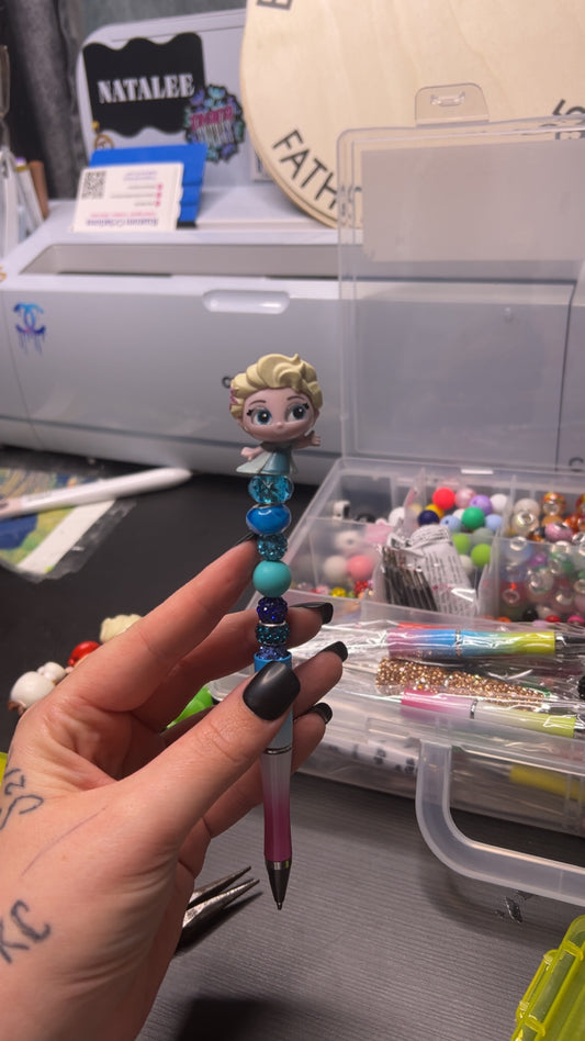 Beaded pens