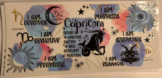 CAPRICORN star sign uv wrap