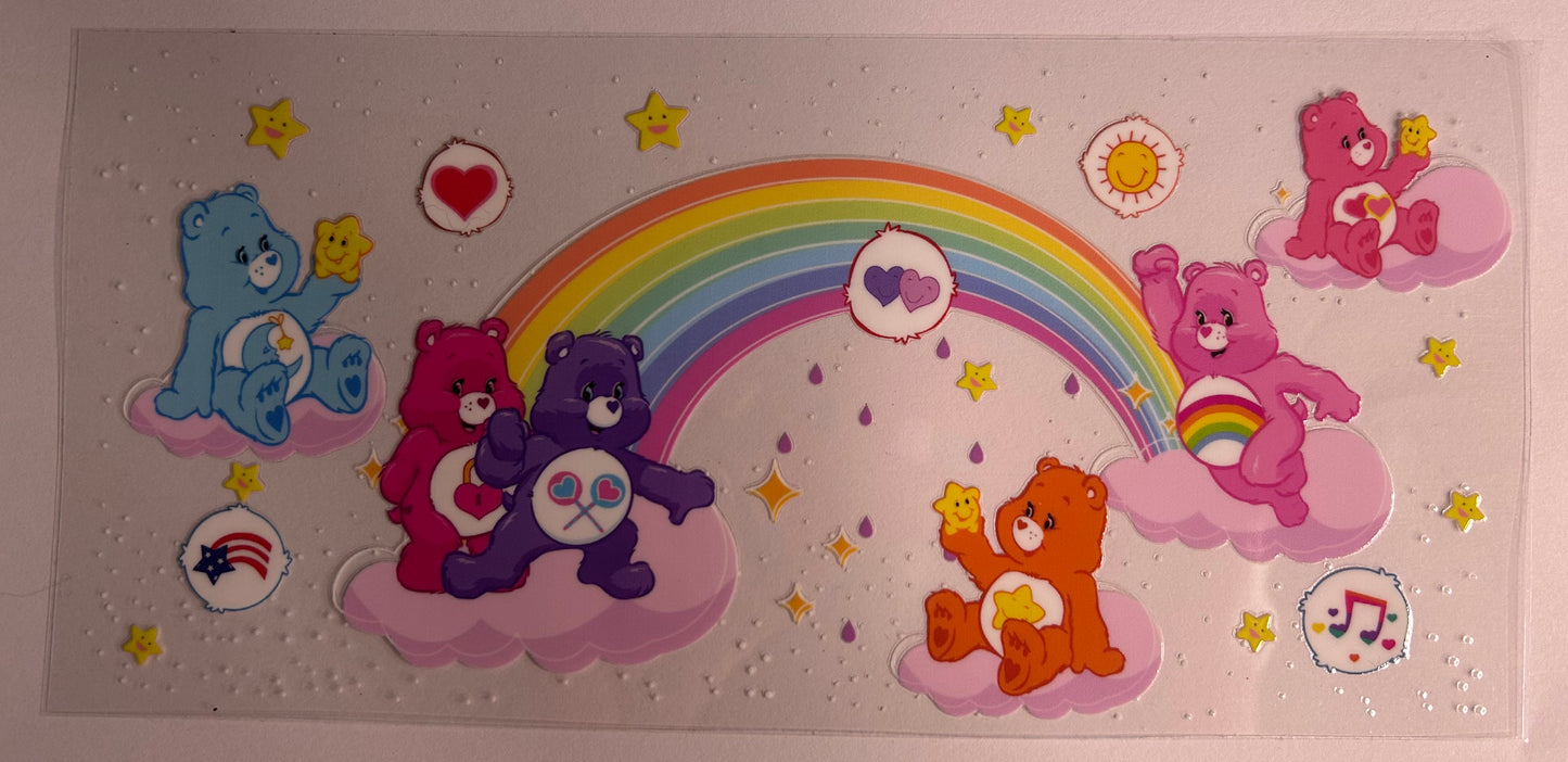Care bear rainbow uv wrap