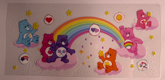 Care bear rainbow uv wrap