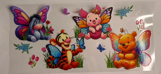 Pooh & friends butterfly uv wrap