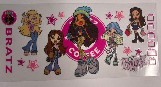 Bratz coffee uv wrap