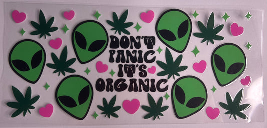 Don’t panic it’s organic uv wrap