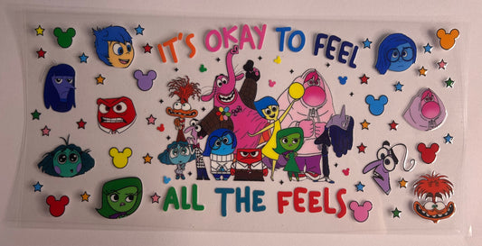 Inside out - All the feels uv wrap
