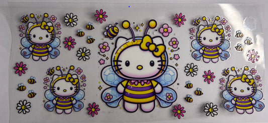 Honey bee hello kitty uv wrap