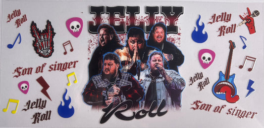 Jelly roll uv wrap