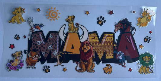 MAMA - lion king uv wrap