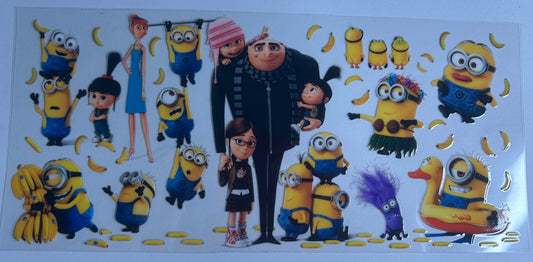 Despicable Me uv wrap