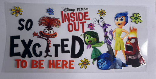 Excited to be here - inside out uv wrap